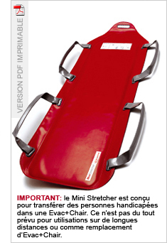 MiniStretcher par Evac+Chair