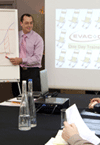 PRODUCT WARRANTIES ARE NO SUBSTITUTE FOR TRAINING AND SERVICING WARNS EVAC+CHAIR