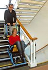 Evac+Chair in action